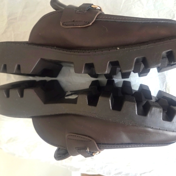 PRIMARK Brown Loafers SIZE 8 - Picture 4 of 9